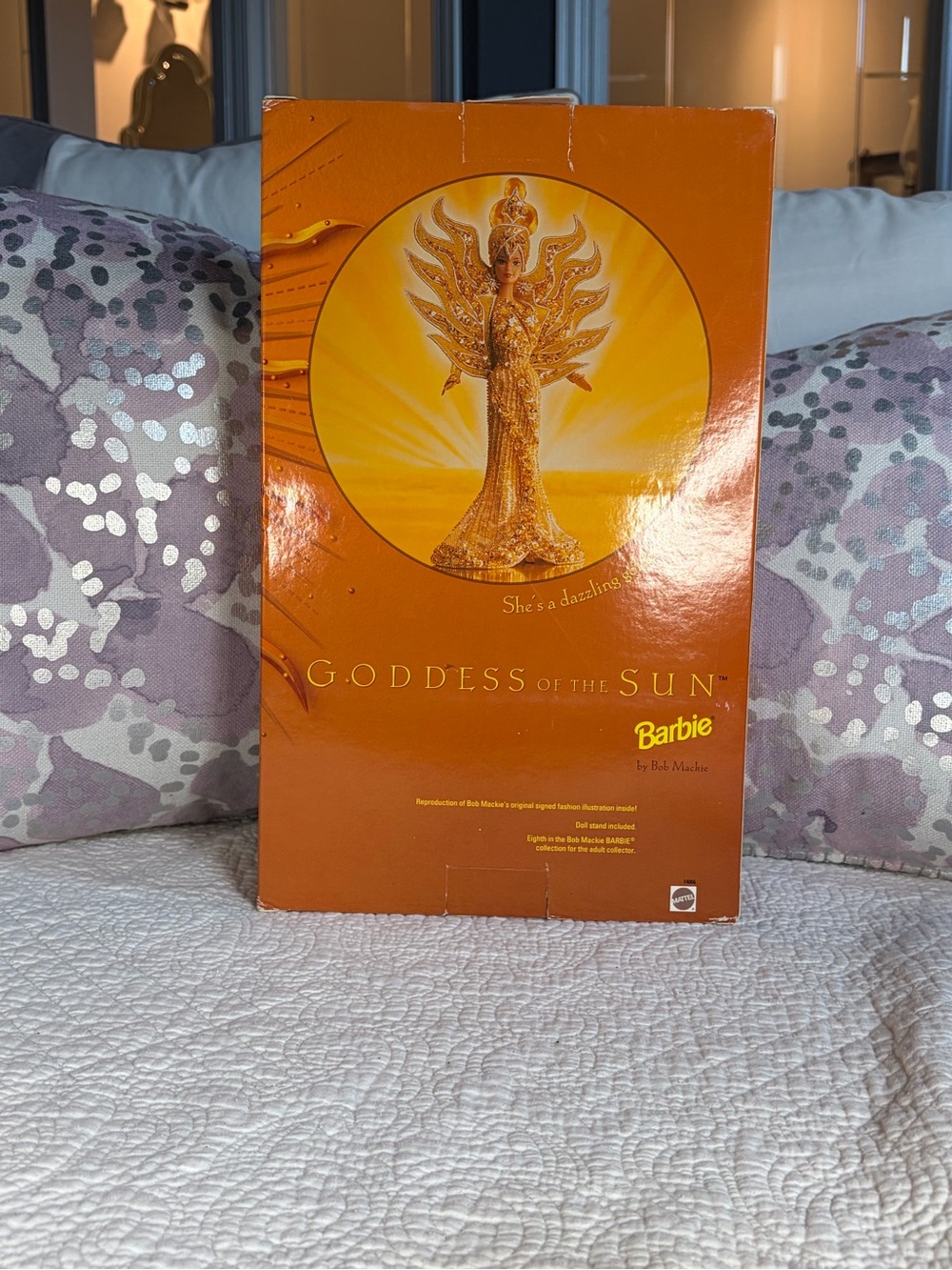 Barbie by Bob Mackie Goddess of the Sun Box W/Artwork NRFB